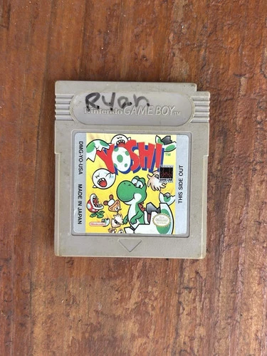 Gameboy Yoshi - Authentic Nintendo - Tested & Works - Cart Only