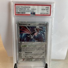 2007 POKEMON SKARMORY EX - HOLO PSA 10 EX POWER KEEPERS #98   on eBay