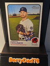 2022 Topps Heritage Adrian Houser #219 San Francisco Giants (IP Auto) Signed