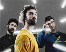 * AJR * signed 8x10 photo * JACK & RYAN MET * COA *