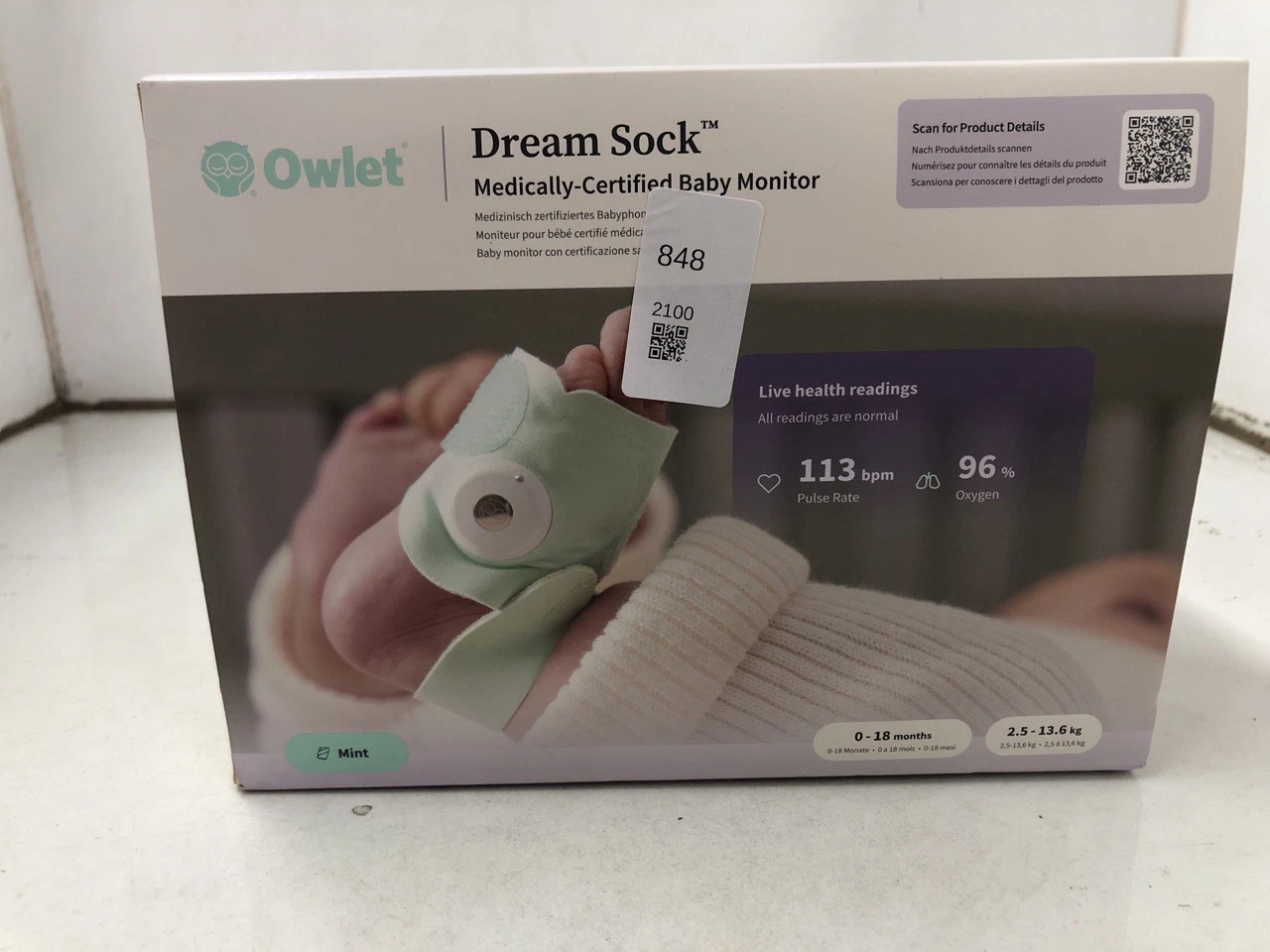 Owlet Dream Sock New
Opens in a new window or tab