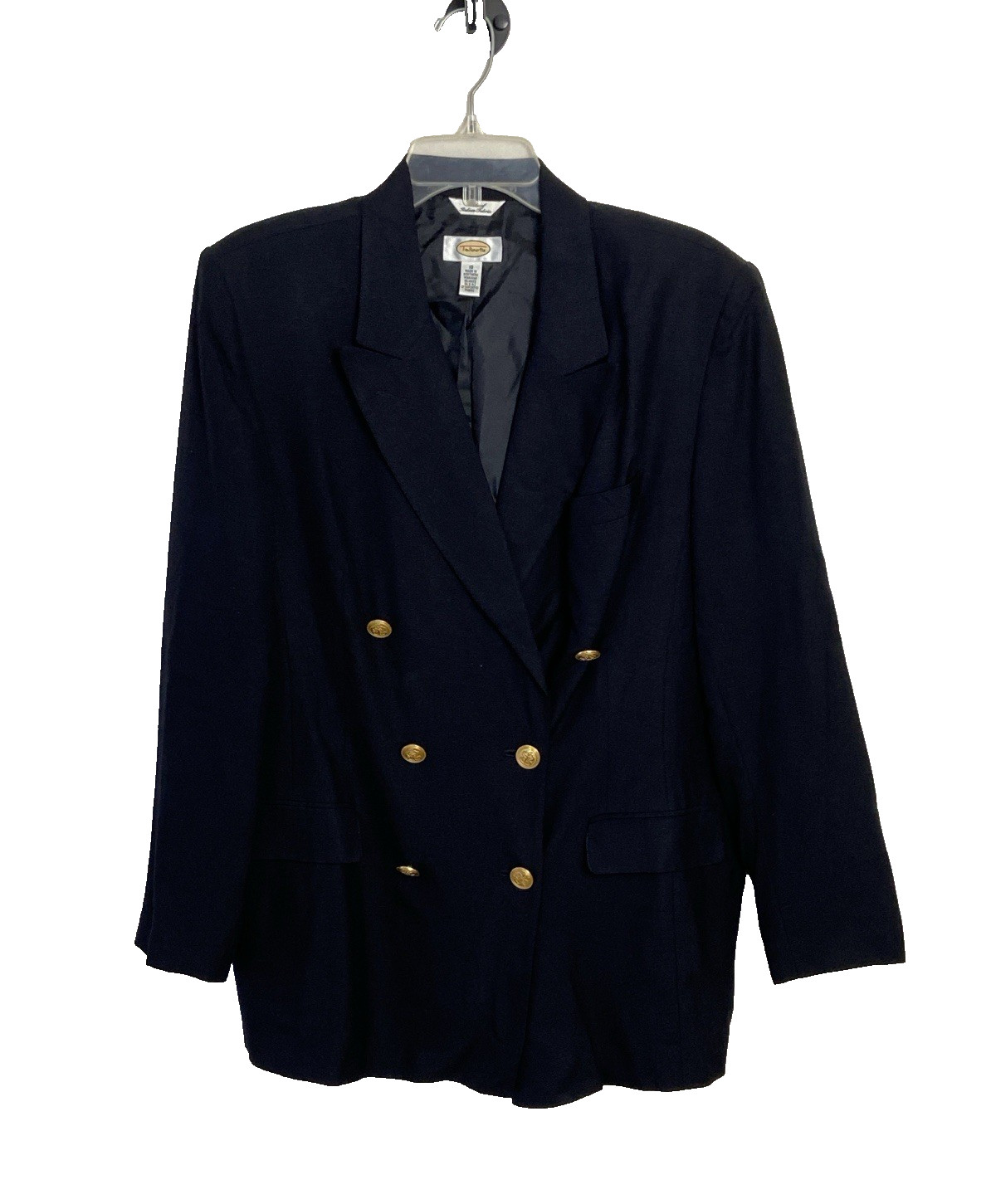 Talbots  Jacket Collared Double Breasted Blazer B… - image 2