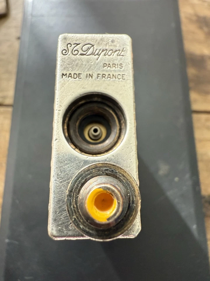 Rare S.T. Dupont Argenté France - Photo 3/4