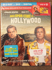 Once Upon a Time in Hollywood (Blu-ray, 2019) Like New, Target exclusive edition