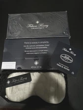 Fishers Finery Silk Sleep Mask 25mm Natural No Dyes Luxury Eye Cover NEW