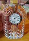 Waterford Crystal Overture Pattern Small Mantael Clock — photo 3