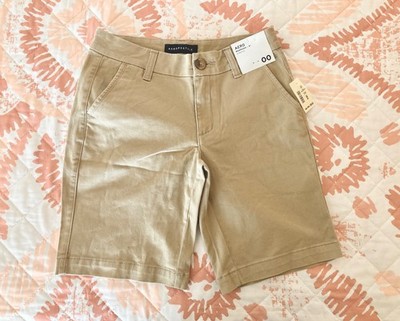 NWT - AEROPOSTALE Women s Khaki 9  AERO Bermuda Shorts - Size 00