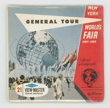 1964-1965 NY New York World's Fair General Tour View-Master Pack A-671 Sealed