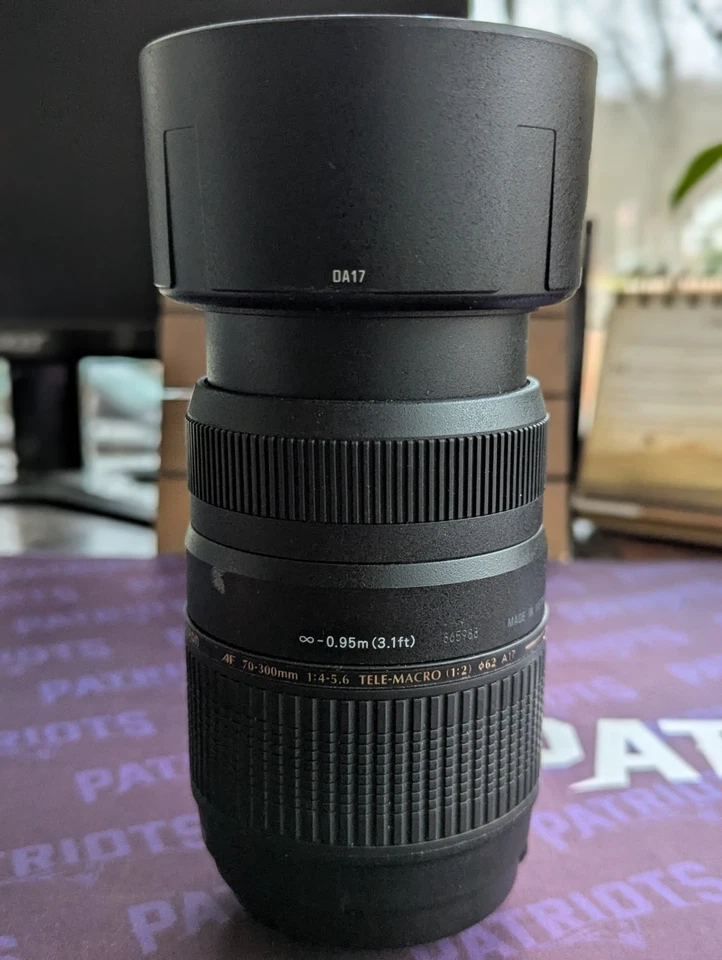 Tamron A17 AF 70-300mm f4-5.6 Di LD Tele-Macro Lens Nikon Not tested - Image 3 of 4