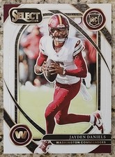 Sports Cards 2024 Panini Select Jayden Daniels Rookie Club Level Card #217