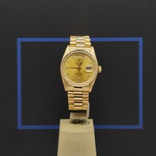 Rolex Day-Date 36 Ref. 18038 | Vollgold mit Dia | LC120 Box & Papiere