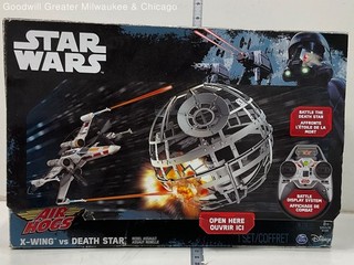 IOB Disney Star Wars Air Hogs X Wing vs Death Star Rebel Assault Set