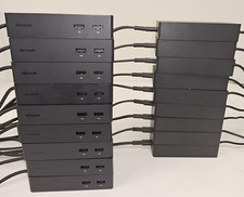 LOT OF 9 Microsoft Surface Dock 1661 w/ 9 Power Supplies