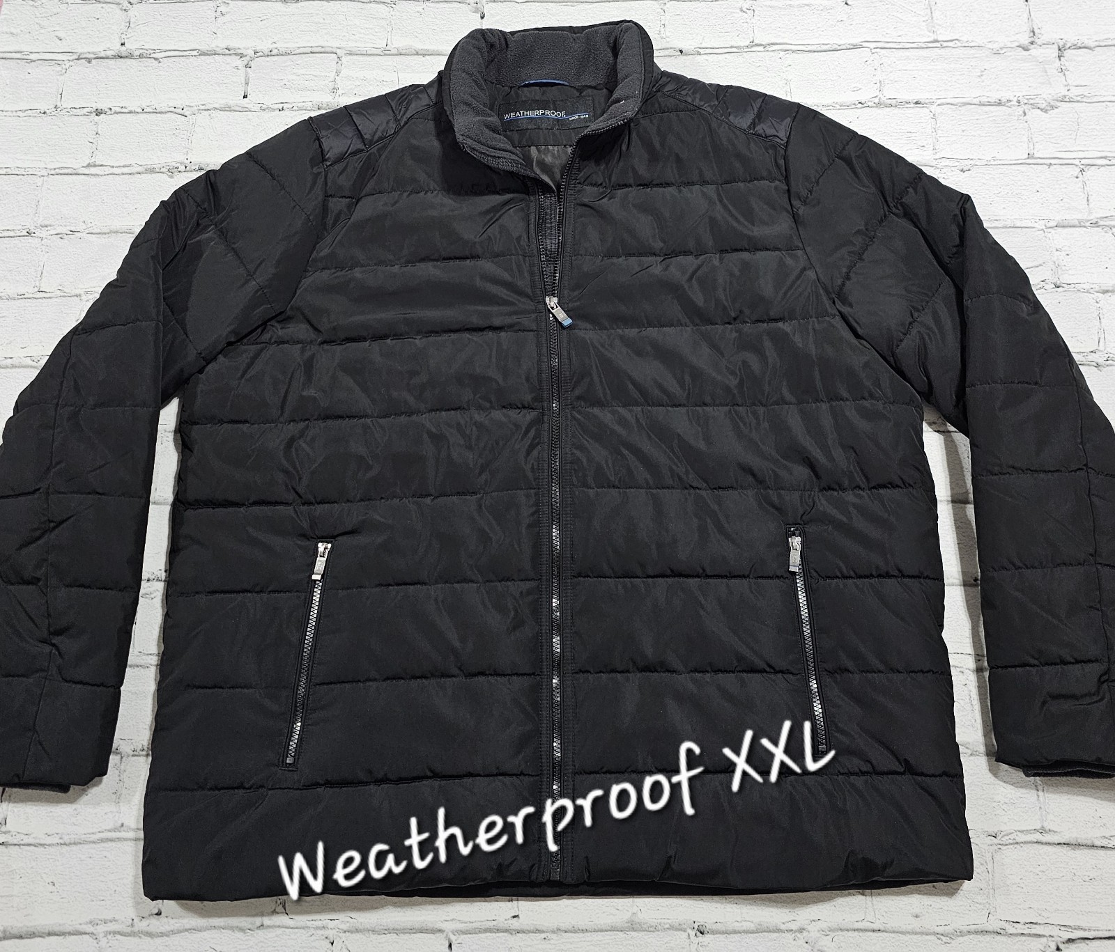 Weatherproof Black Polyester Lined  Jacket Men's … - image 1