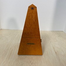 Vintage Seth Thomas Pyramid Style Wood Metronome Model E899-575   Made in USA