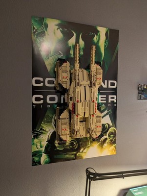 Wall Mount for Mould King 20011 MK-II Mammoth Tank Building Block | 3d Printed
