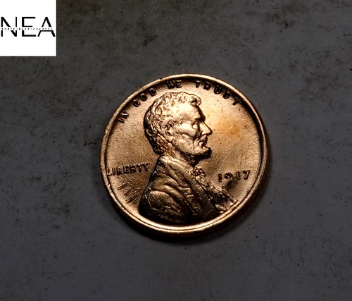 1917 Lincoln Wheat Penny Cent ~ Choice BU Red ~ ZW772