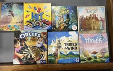 Board Game Lot - Everdell Duo, Tribes of the Wind, Mycelia, Sunrise Lane & More