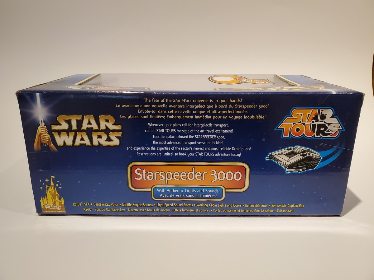 Star Wars Star Tours Starspeeder 3000 Disney Parks Exclusive 2002