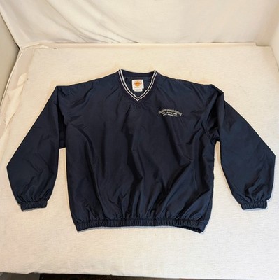 Vintage Hard Rock Cafe Los Angeles Pullover Windbreaker Jacket Mens Large Blue