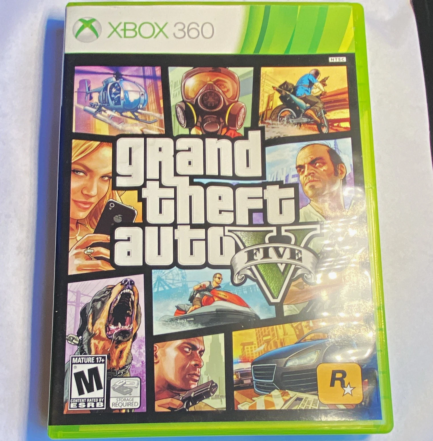 Rockstar Games Grand Theft Auto V Xbox 360 Multiplayer Online M NTSC-U/C 2013