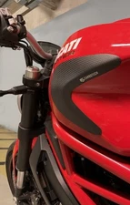 Carbon Fiber Tank Sliders For Ducati Monster 797/ 659/821/1200/1200S