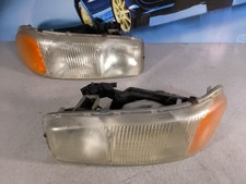 1999-2007 Gmc Sierra 2500 Left Rmight Set Pair Headlight Lamp Oem 2011013