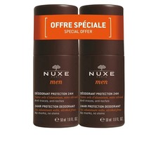 Nuxe Homme Deodorant 2 x 50ml. Anti-stain, With Sage Water