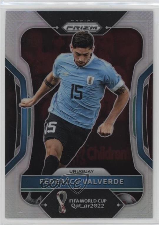 2022 Panini Prizm World Cup Qatar Silver Prizm Federico Valverde #277 0q0b