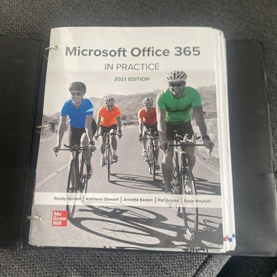 Microsoft Office 365 Manual In Practice 2021 Edition Textbook  CLEAN