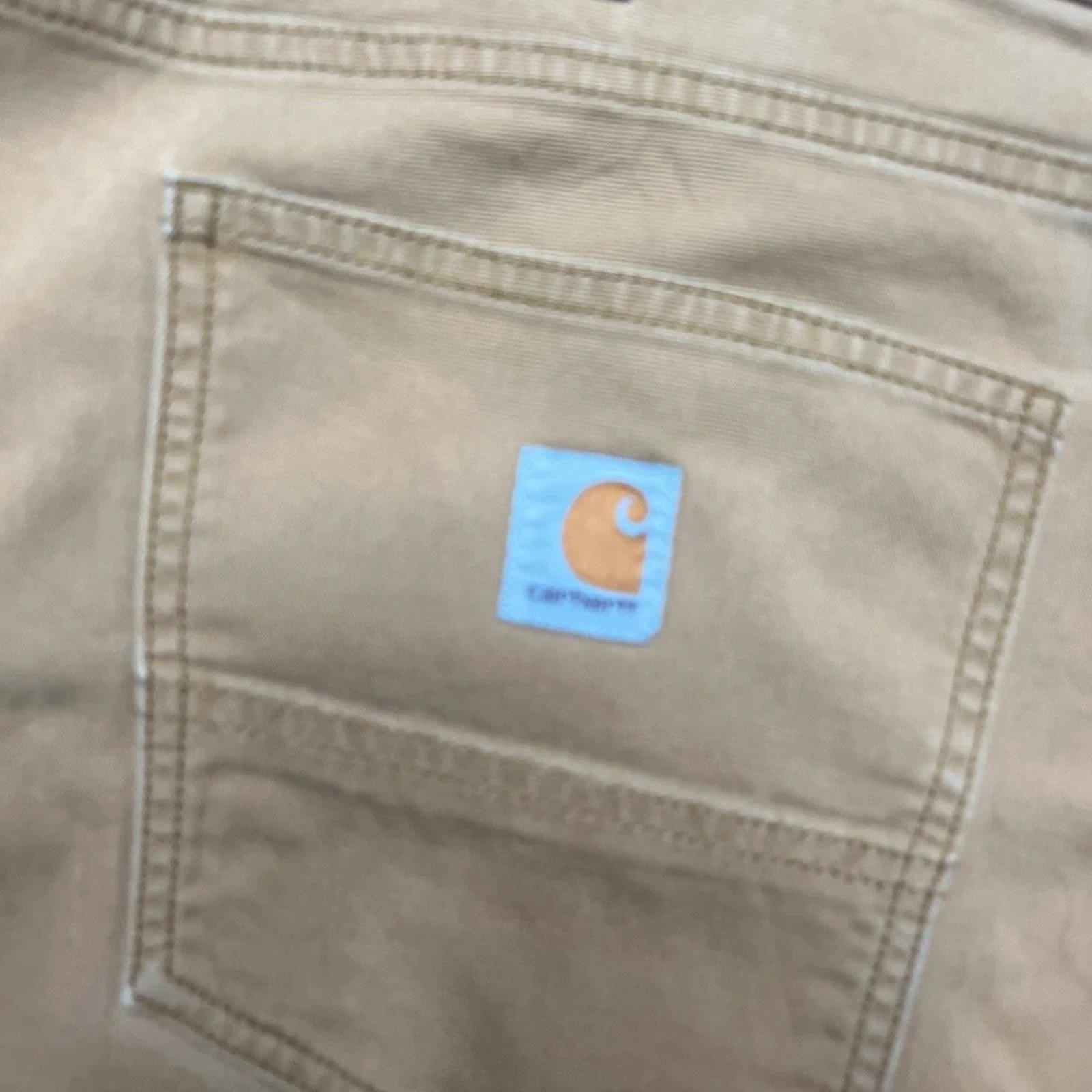 Vintage Carhartt Men’s Relaxed Fit Workwear Trousers | 42W 30L image 4