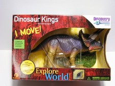 Dinosaur Kings Moveable Triceratops Discovery Channel
