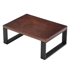 Solid Wooden Step Stool for Adults Seniors Non-Slip, Heavy Duty Bed Steps for...