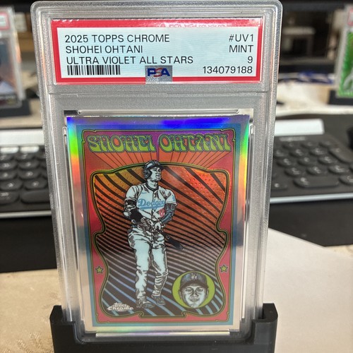 2025 Topps Chrome - Ultraviolet All-Stars Shohei Ohtani #UV-1  🔥🔥🔥PSA 9