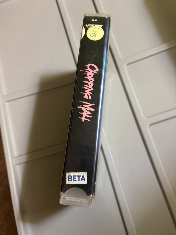 BETA RARE (Not Vhs) Horror Movie 1987 Chopping Mall Robot Slasher Movie - Image 2 of 4