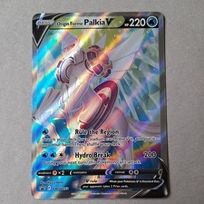 Origin Forme Palkia V SWSH253 Black Star Promo Full Art Pokemon Card Holo Rare 