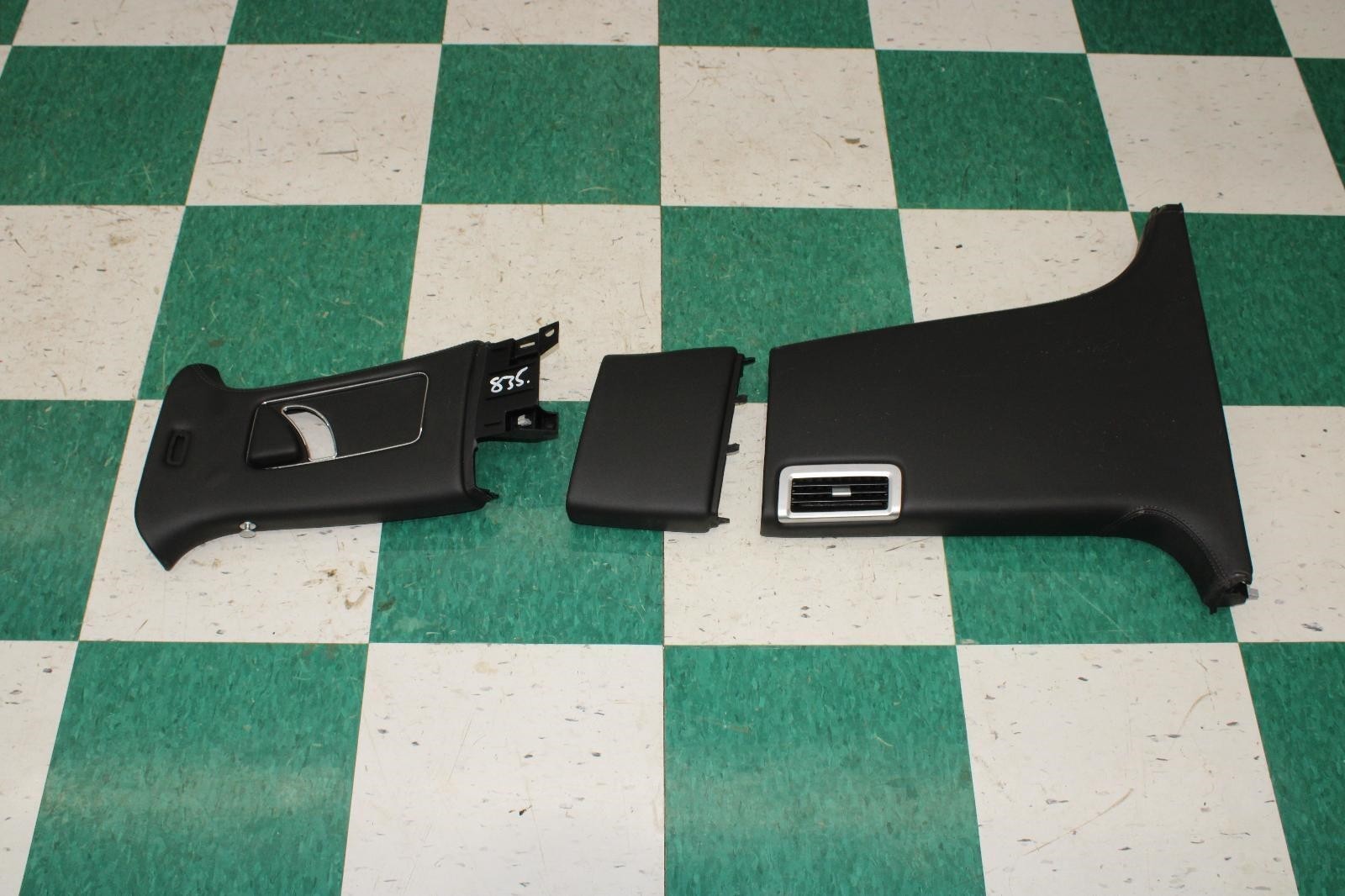 13-17 Continental Black Driver Side Left LH B Pillar Trim Panel OEM Factory OE
