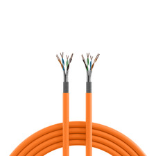 INFRALAN® Netzwerkkabel Verlegekabel Cat.7A S/FTP (PIMF) 1200 MHz AWG22 B2ca 10G