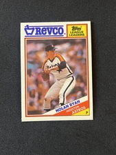 1988 Topps Revco League Leaders #8 Nolan Ryan Baseball Card