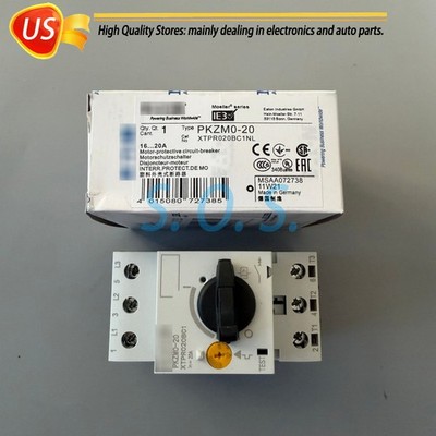 1PCS Brand New in Box For EATON Moeller CIRCUIT BREAKER PKZM0-20 PKZM020 PKZMO20