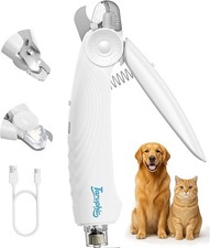 2-in-1 Dog Nail Clippers Dog Nail Trimmers for Small Medium Large Dogs Cats...