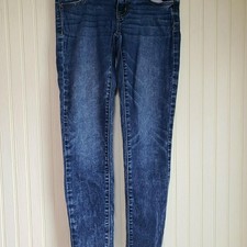 American Eagle Outfitters Jeans Womens 0 Blue Medium Wash Super Stretch Skinny