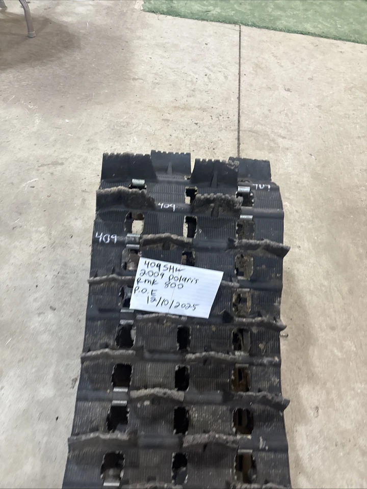 POLARIS SNOWMOBILE TRACK 163" LONG 2.4" PADDLES 2.86" PITCH 15" WIDE 5413621 409 - Image 4 of 4