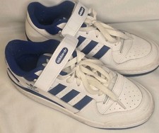 Size 6 - Adidas Forum Low White Royal Blue