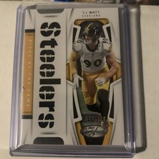 2025 Panini Certified Football T.J. Watt Piece Of The Game POG-TWT Relic /299