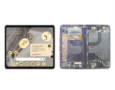 OEM für Google Pixel Fold Original Display Faltbarer Bildschirm Touch Digitizer Rahmen