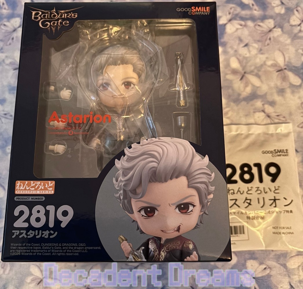 Good Smile Company Nendoroid Astarion 2819 Baldur's Gate 3 Sealed