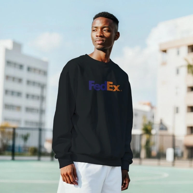 FedEx Logo Design Sweatshirt