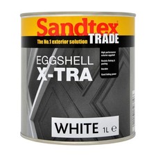 SANDTEX TRADE EGGSHELL X-TRA WHITE 1L