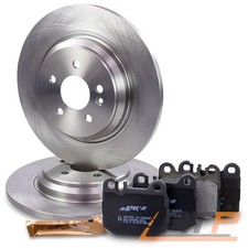 BREMSSCHEIBEN VOLL Ø331 + BREMSBELÄGE HINTEN FÜR MERCEDES M-KLASSE W163